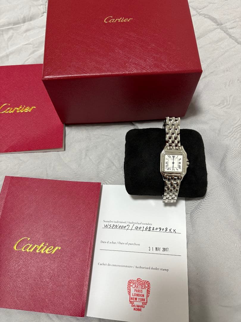 Cartier カルティエ パンダ ミディ WSPN0007 スチール