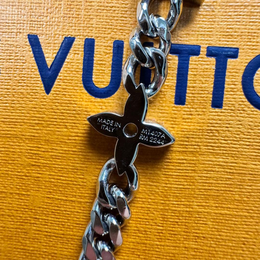 LOUIS VUITTON ブレスレット　ブラスレ　ロウ　チェーン　モノグラム