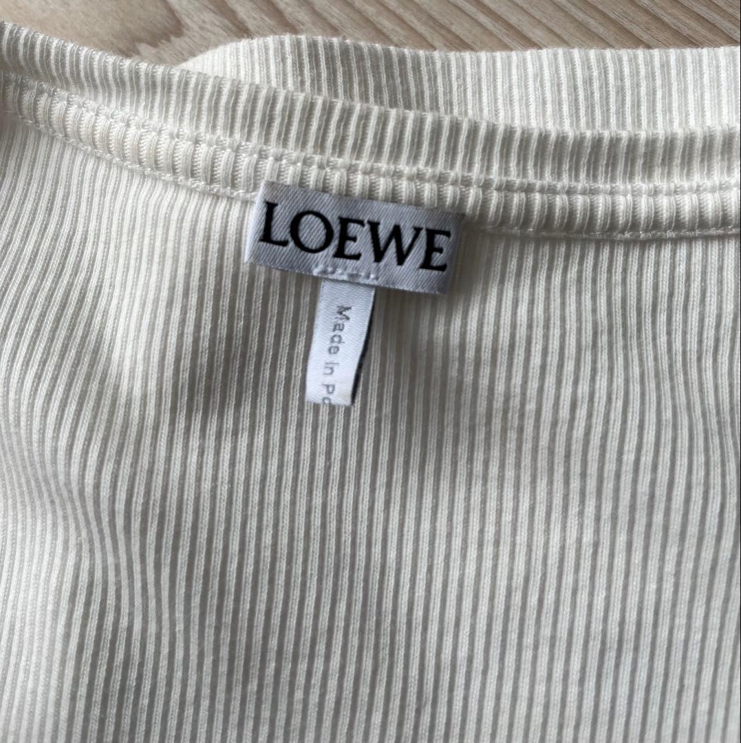 ✨ロエベ✨アナグラム タンクトップ ホワイトS