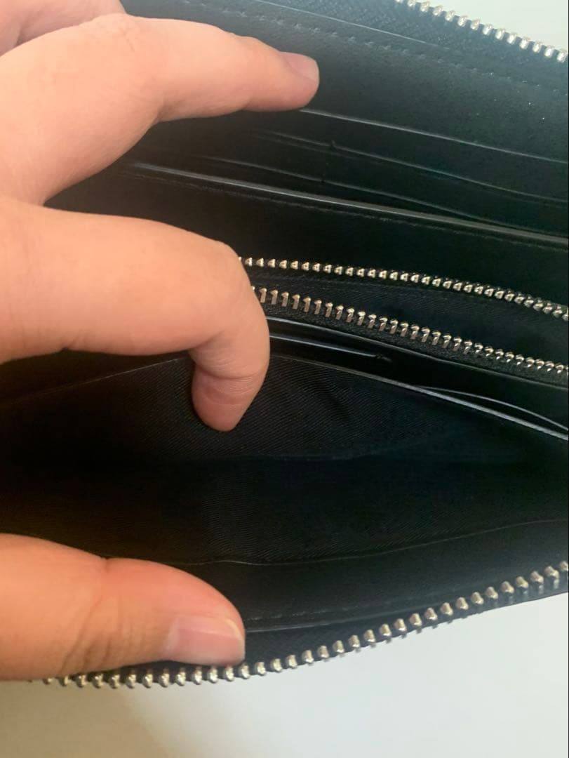 【未使用】コーチ 長財布 Mint ＆ Serf コラボ シグネチャー