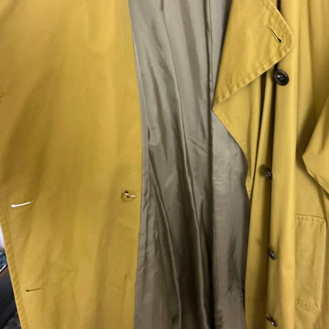 Yves Saint Laurent イエロー マスタード トレンチコート