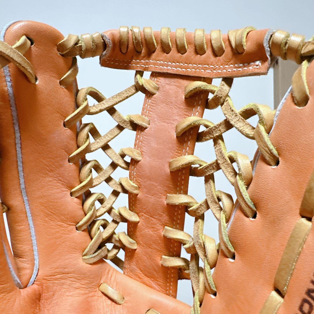 極美品 Wilson ウィルソン D-MAX 一般軟式 左利き用 外野 グローブ