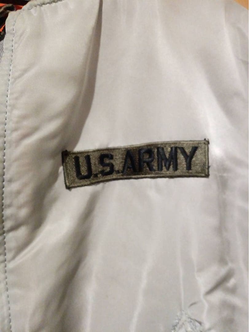 U.S. ARMY MA-1 フライトジャケット グレー