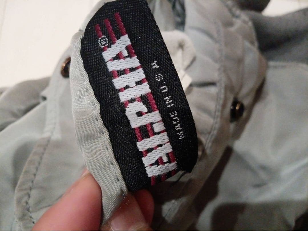 U.S. ARMY MA-1 フライトジャケット グレー