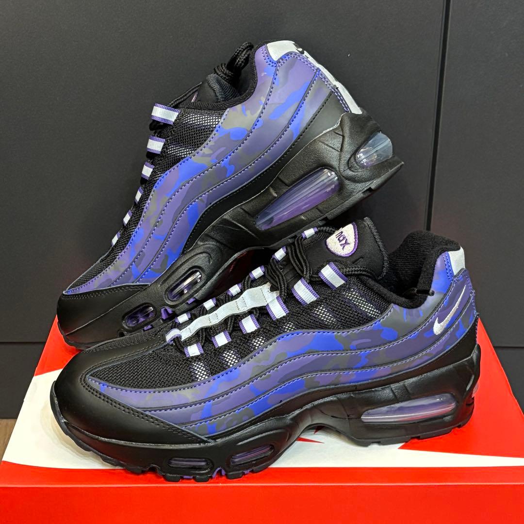 【新品25cm】エアマックス95 CourtPurple＆WildGrape