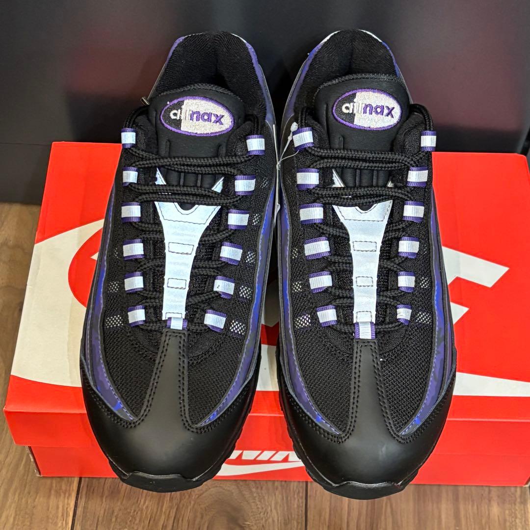 【新品25cm】エアマックス95 CourtPurple＆WildGrape