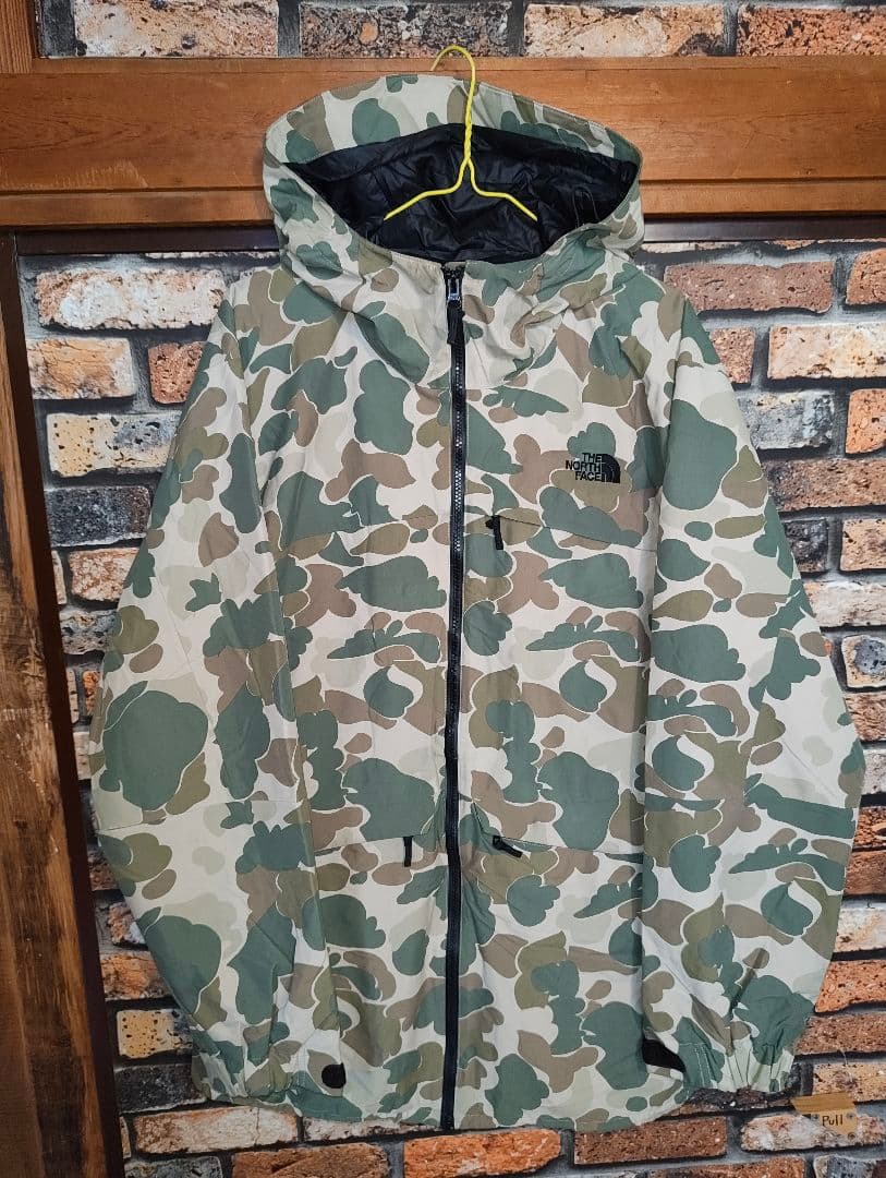 The North Face カモフラージュ マウンテンパーカー