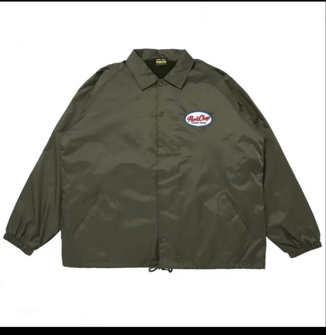 PorkChop ボアコーチジャケット オリーブ　Lサイズ