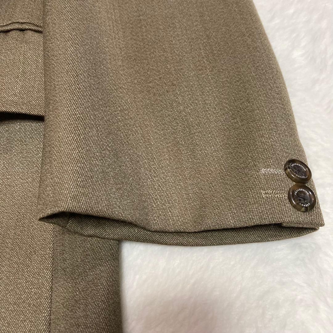 ✨極美品 アクアスキュータム　比翼チェスターコート　ベルベット　ロング　ブラウン