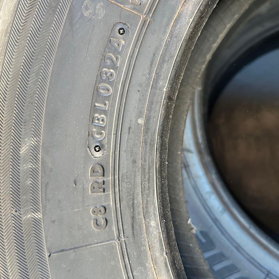 ハ*ジ様 BRIDGESTONE V600 165R13LT 6PR タイヤ
