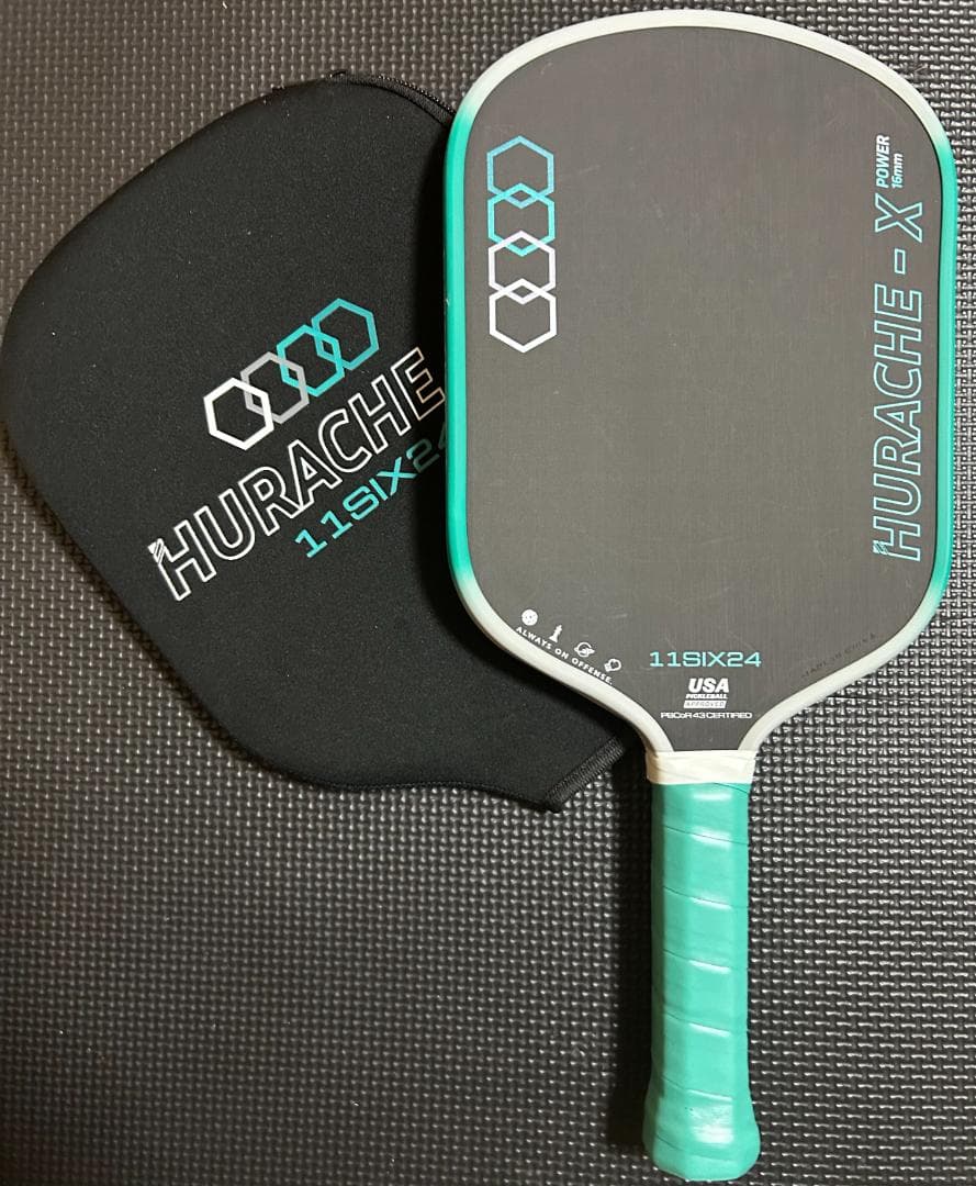 11SIX24 HURACHE - X パワーUSED ピックルボールパドル
