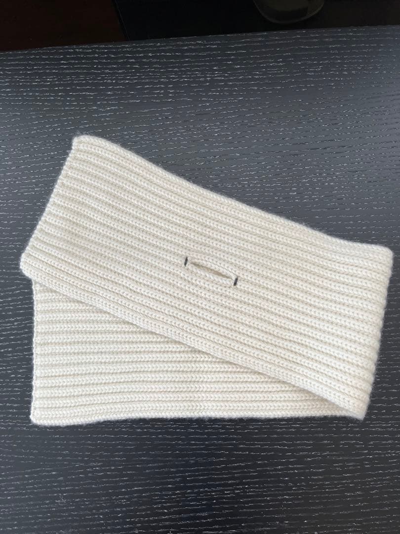 Loro Piana カシミヤ 100% マフラー オフホワイト