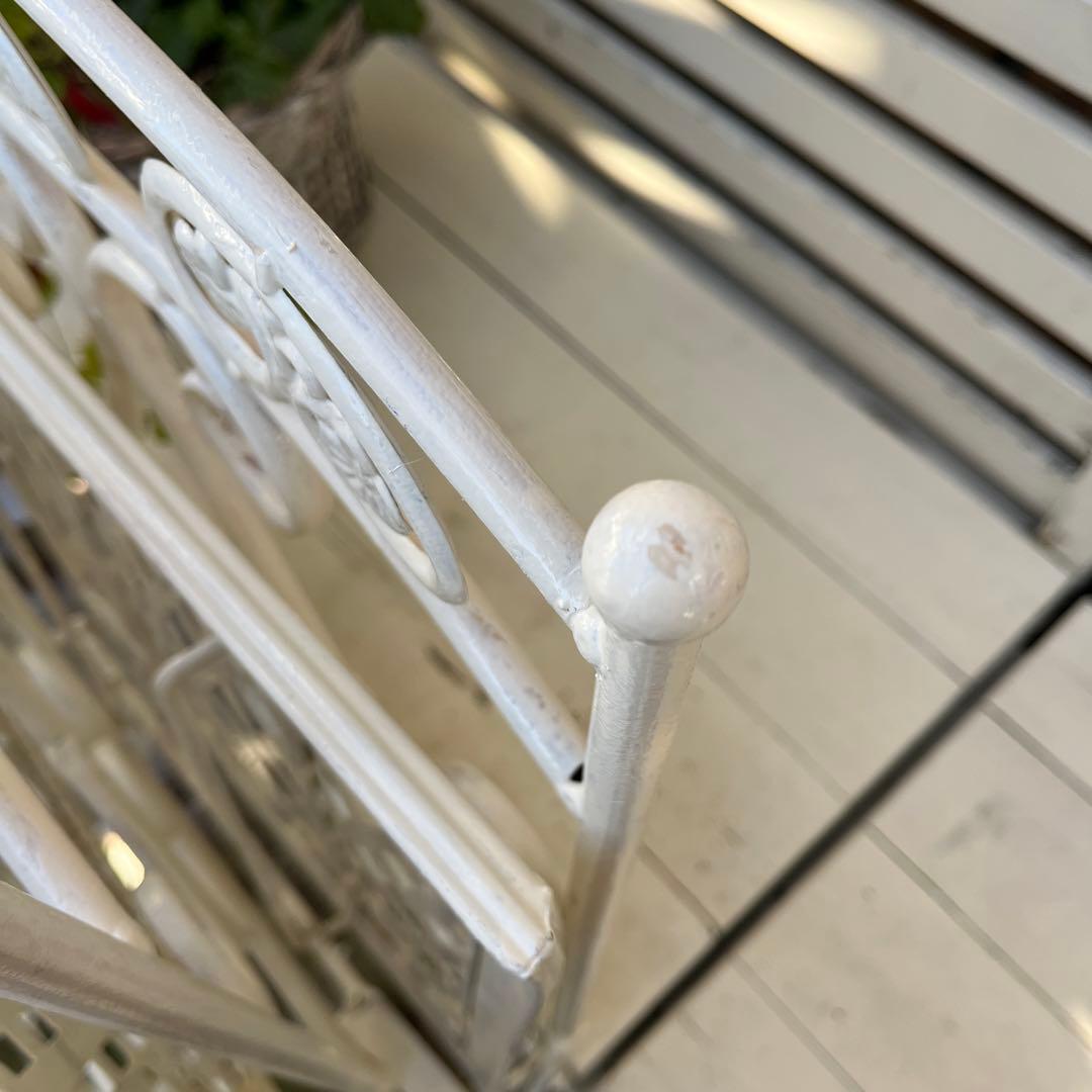 フランス製　ガーデニングテーブル　チェアー　アイアン