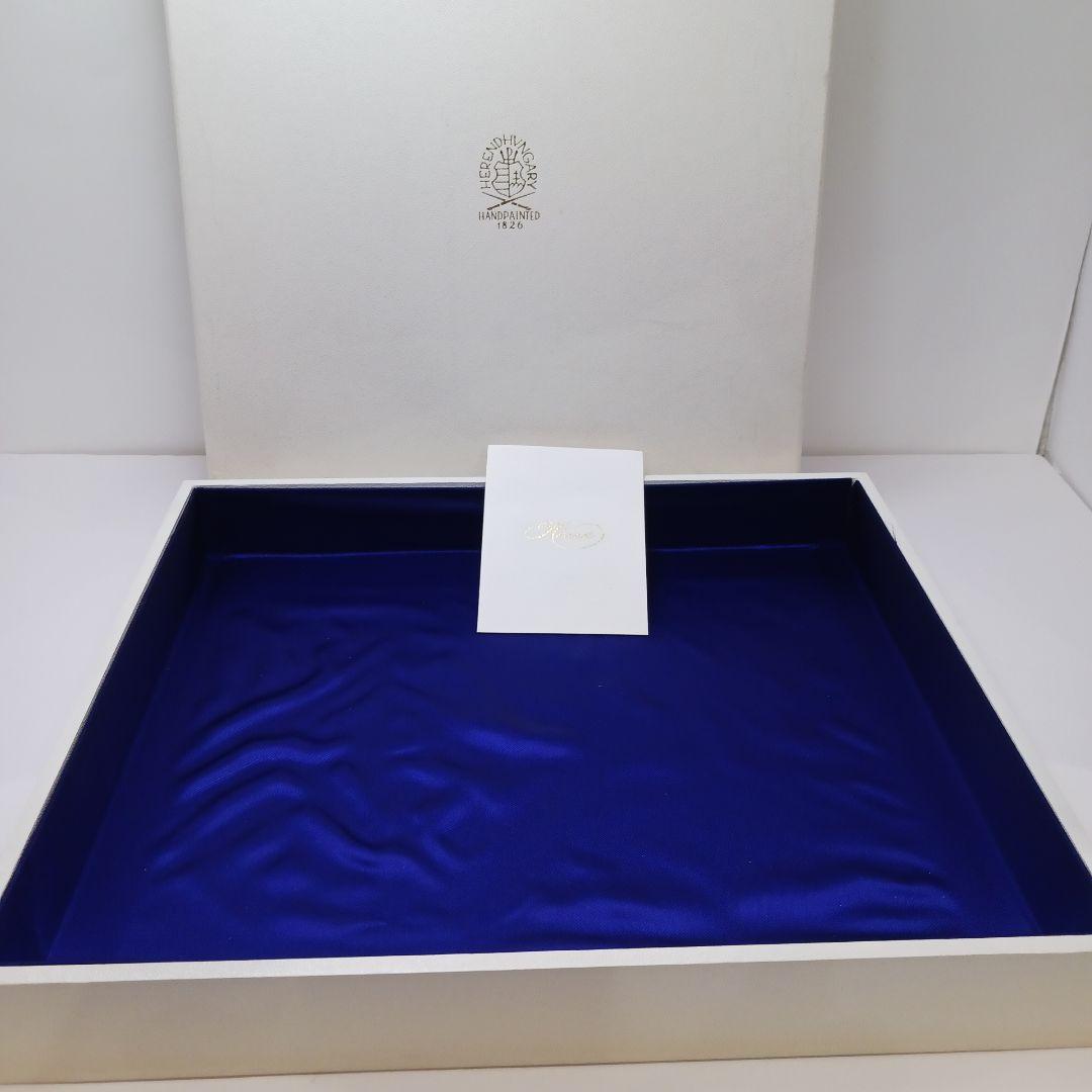 Y2849-3 ヘレンド ウィーンの薔薇 陶板画 額装 箱付き