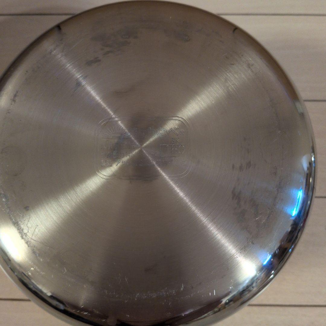 アサヒ軽金属の活力鍋 5.5リットルⅬ 蓋つきお掃除棒　レシピ集兼取扱説明書