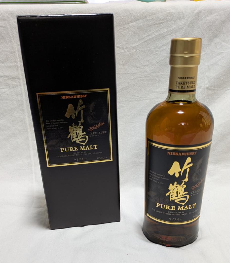 U*-様 未開封 竹鶴　箱付き　ニッカウイスキー ピュアモルト 700ml