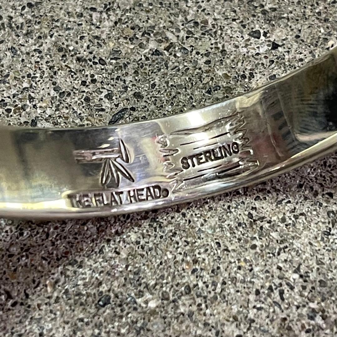 The Flat Head フラットヘッド バングル シルバー