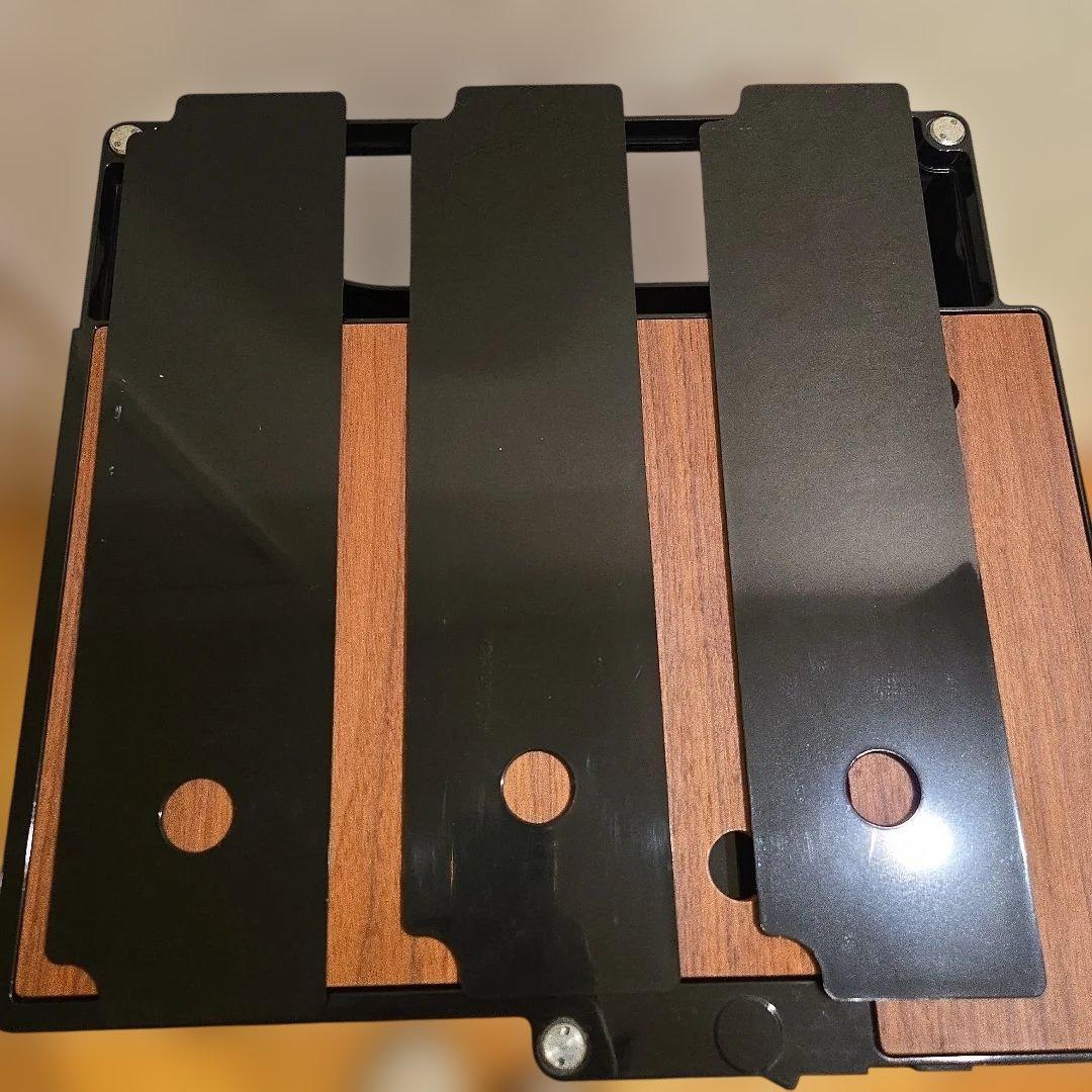 正規品　ボビーワゴン3段5トレイ　ブラック