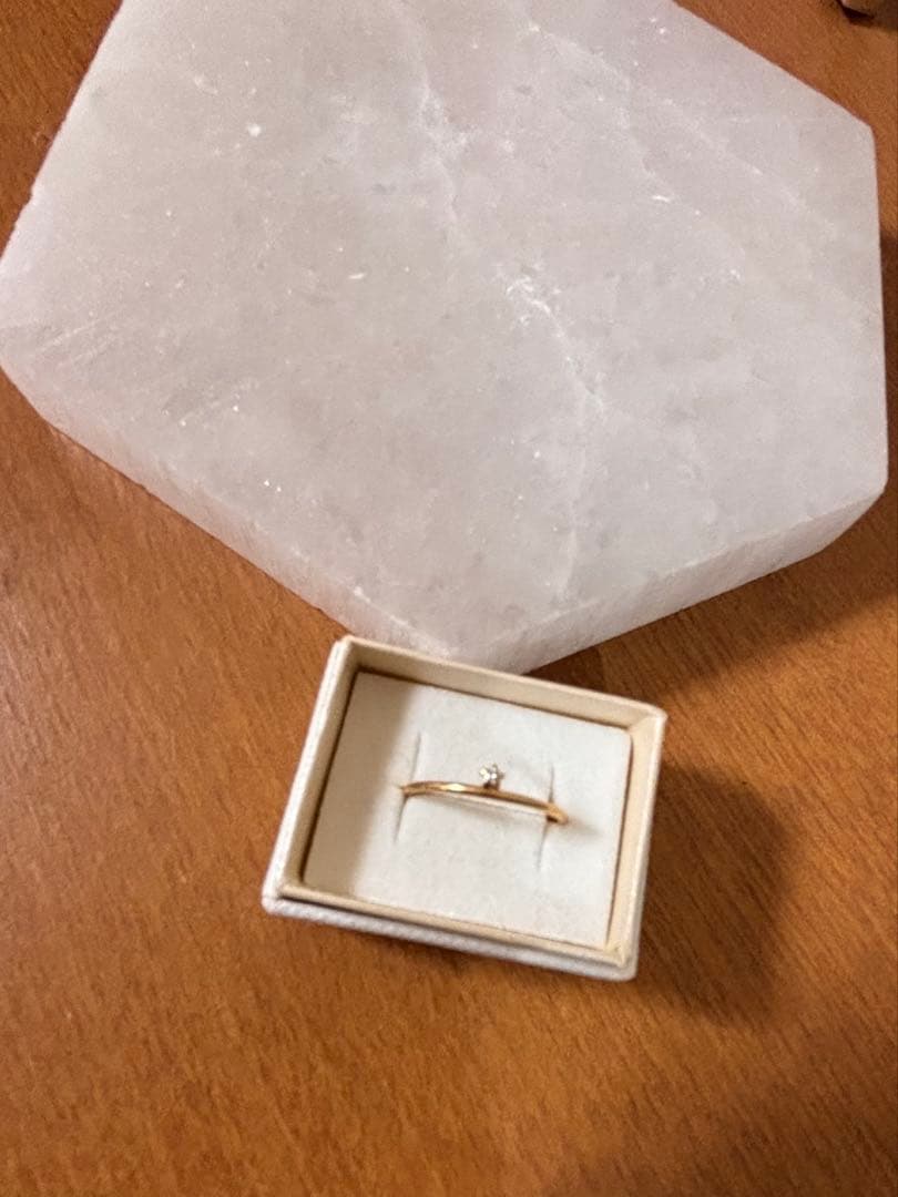 PRMAL ダイヤモンドリング　k18 ピンキーリング