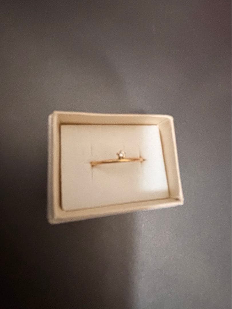 PRMAL ダイヤモンドリング　k18 ピンキーリング