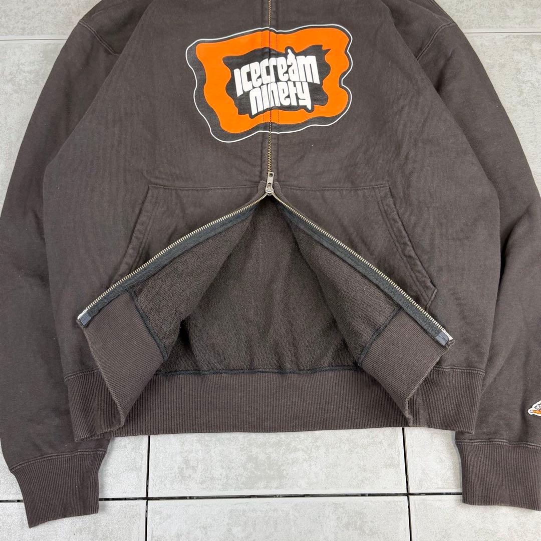 希少 9090 ICECREAM Zip Hoodie アイスクリーム コラボ