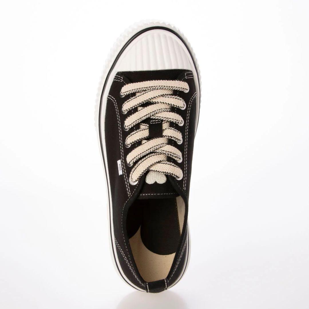 ami parisネイビー 厚底スニーカー