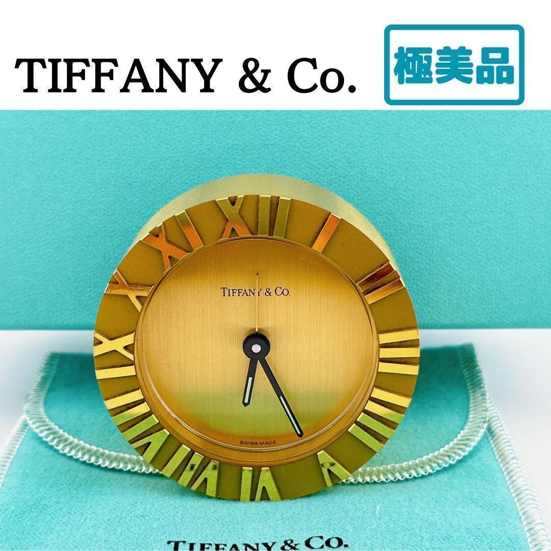 【TIFFANY】　ティファニー　アトラス　クロック　置時計　状態良好　超レア