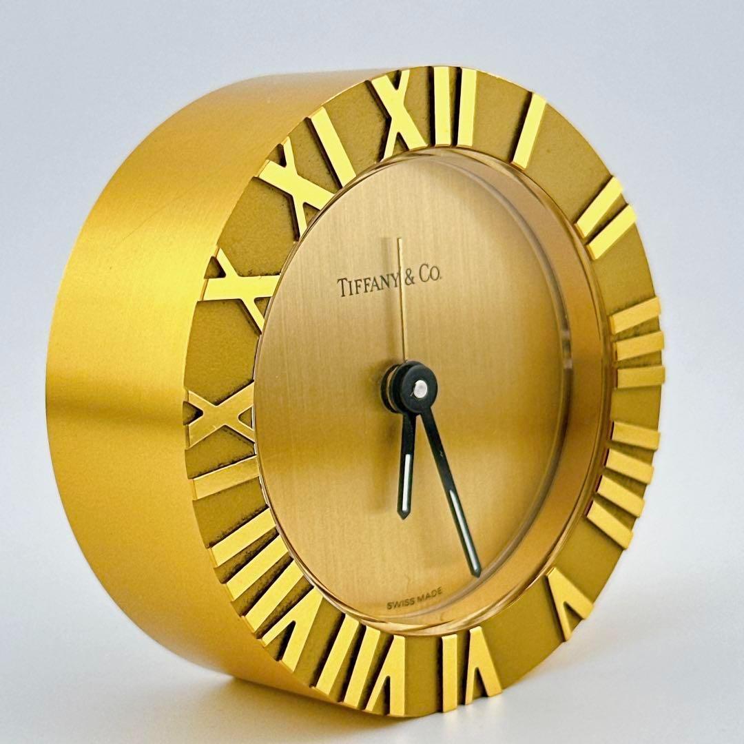 【TIFFANY】　ティファニー　アトラス　クロック　置時計　状態良好　超レア