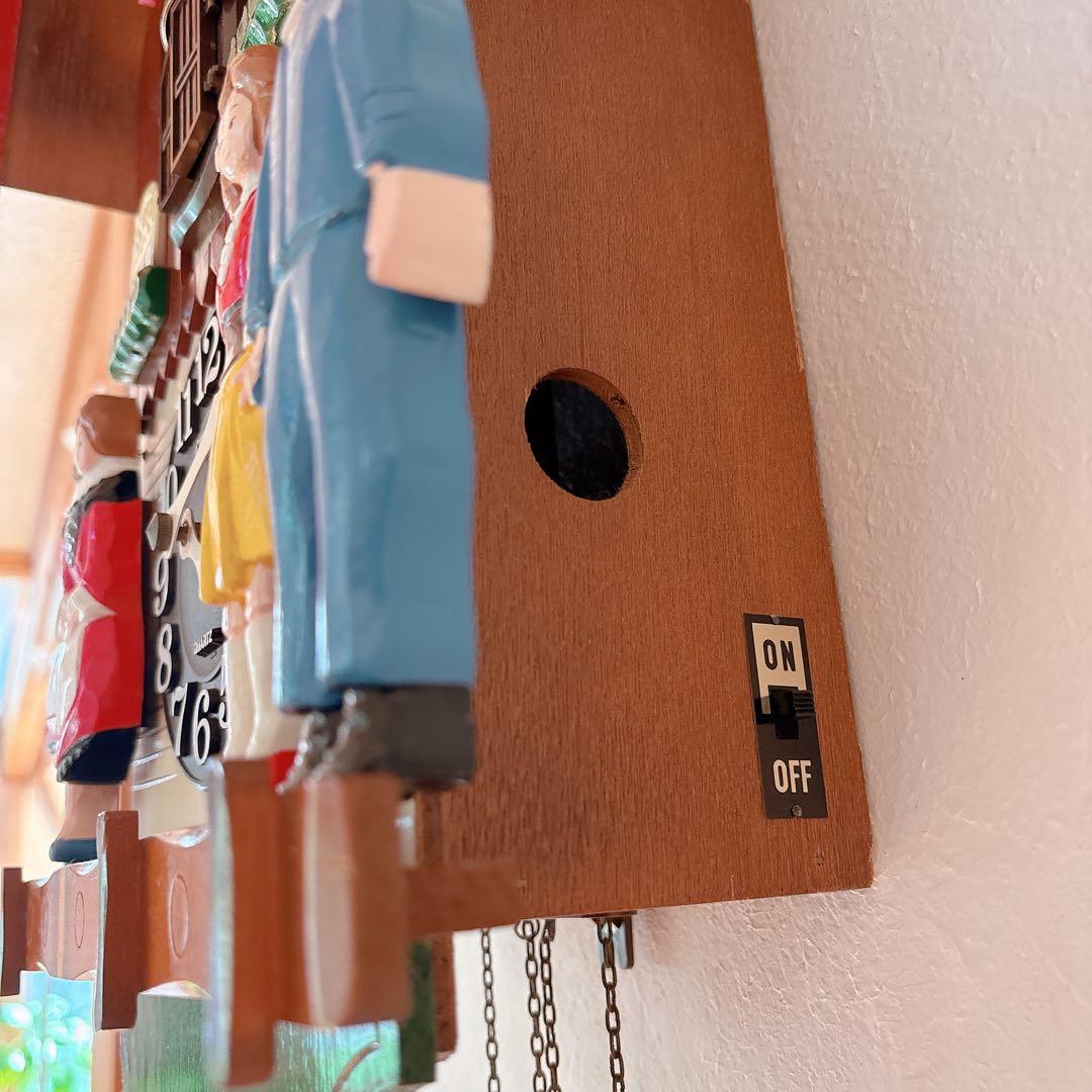 【匿名配送】 CITIZEN シチズン 鳩時計 稼働品 電池付き 壁掛け時計