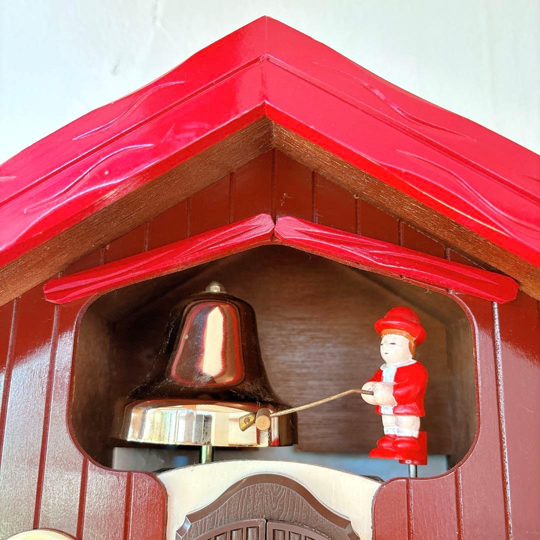 【匿名配送】 CITIZEN シチズン 鳩時計 稼働品 電池付き 壁掛け時計