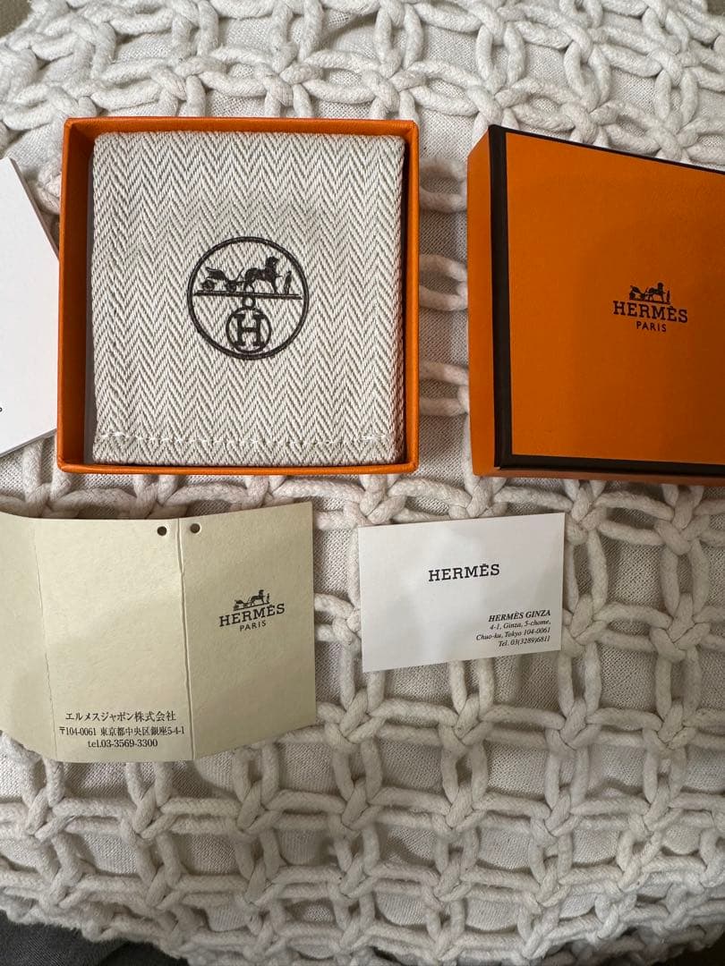 エルメス　HERMES マネークリップ　ラック　蹄鉄