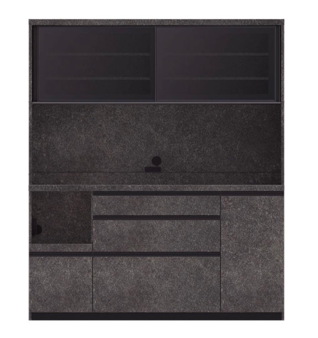 高級　パモウナ　美品キッチンボード食器棚オープンボード