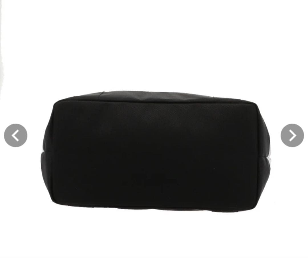 PEARLY GATES ストライプトートバッグ ネイビー×ホワイト