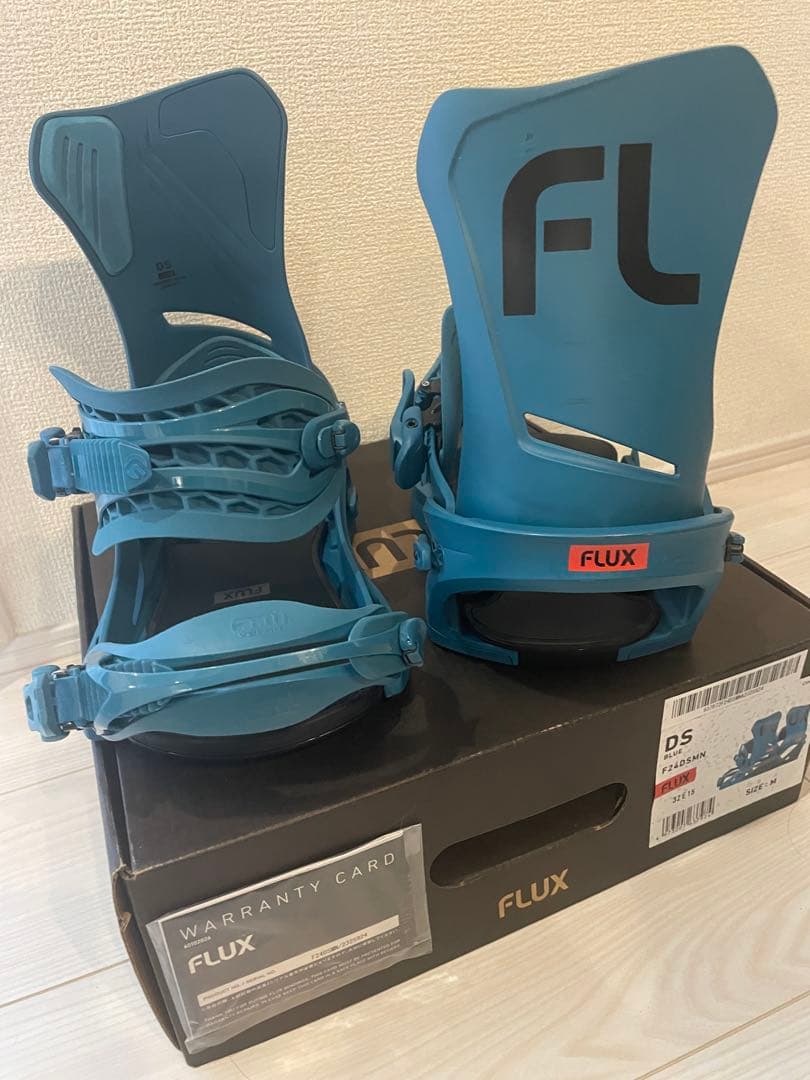 FLUX DS ブルー スノーボード ビンディング