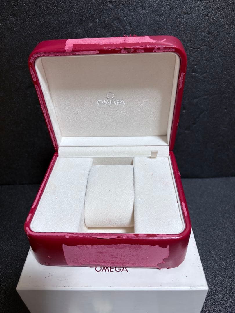 【新年特価】1/3日まで　オメガ　OMEGA 時計箱　3点セット＋グッズ
