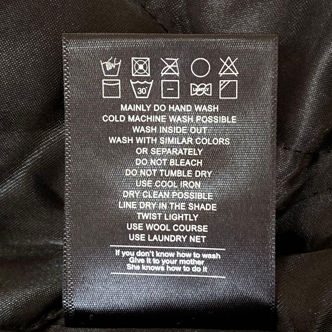 UNDERAIR アンダーエアー スカジャン XL 刺繍ロゴ ベロア Y2K