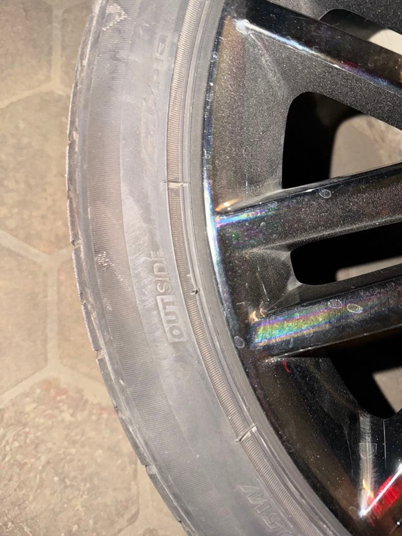 210系クラウン 純正ホイール 225/45R18 美品