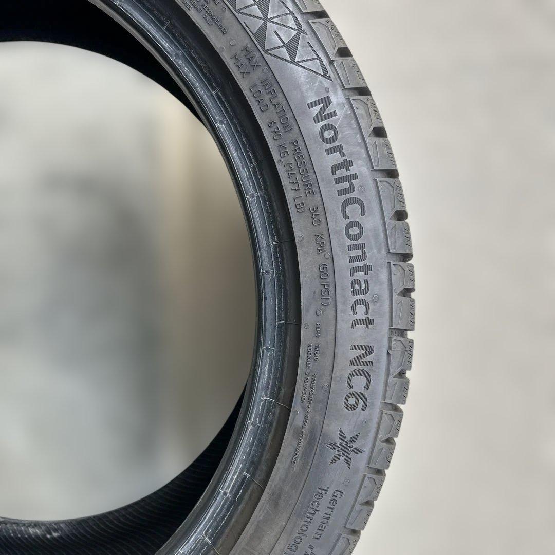 ❷コンチネンタル　スタッドレス　２本 ２２５/４５R１７ノースコンタクト nc6