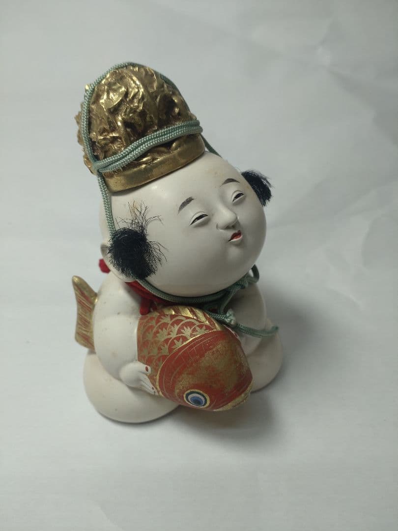 御所人形 【鯛持】故・岡本玉水作