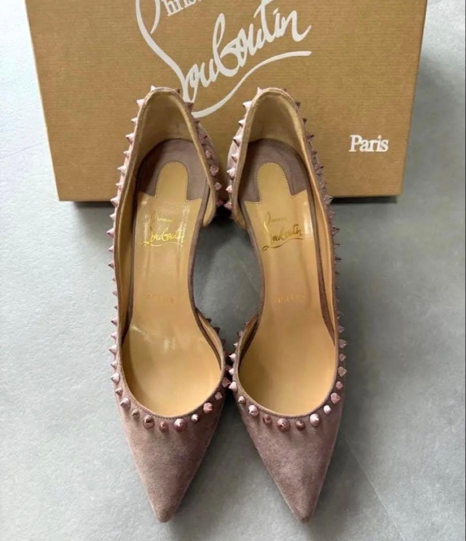 Christian Louboutin スエードパンプス 38
