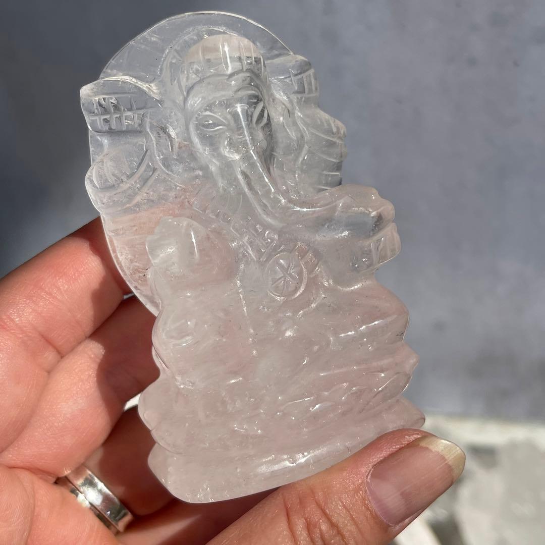 クリアクォーツ ガネーシャ 水晶