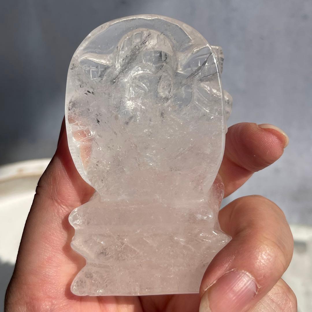 クリアクォーツ ガネーシャ 水晶