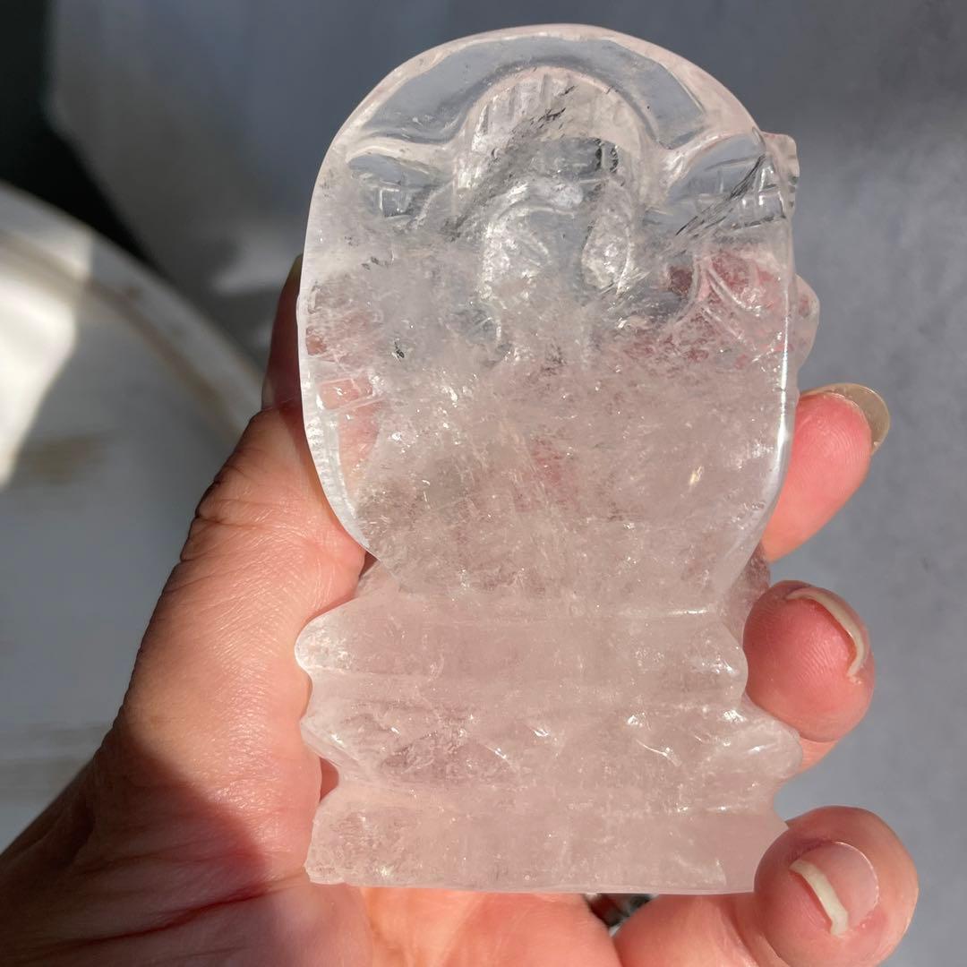 クリアクォーツ ガネーシャ 水晶