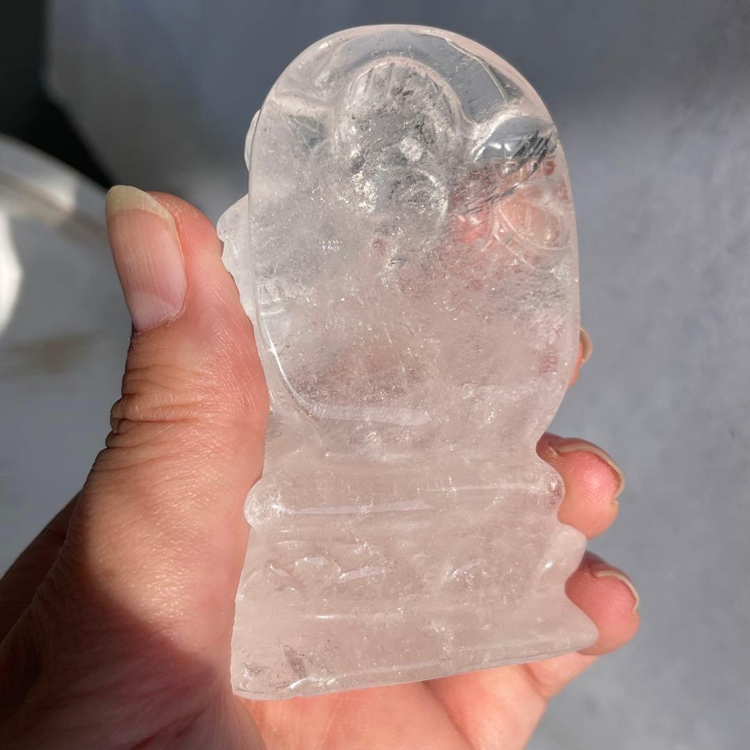 クリアクォーツ ガネーシャ 水晶