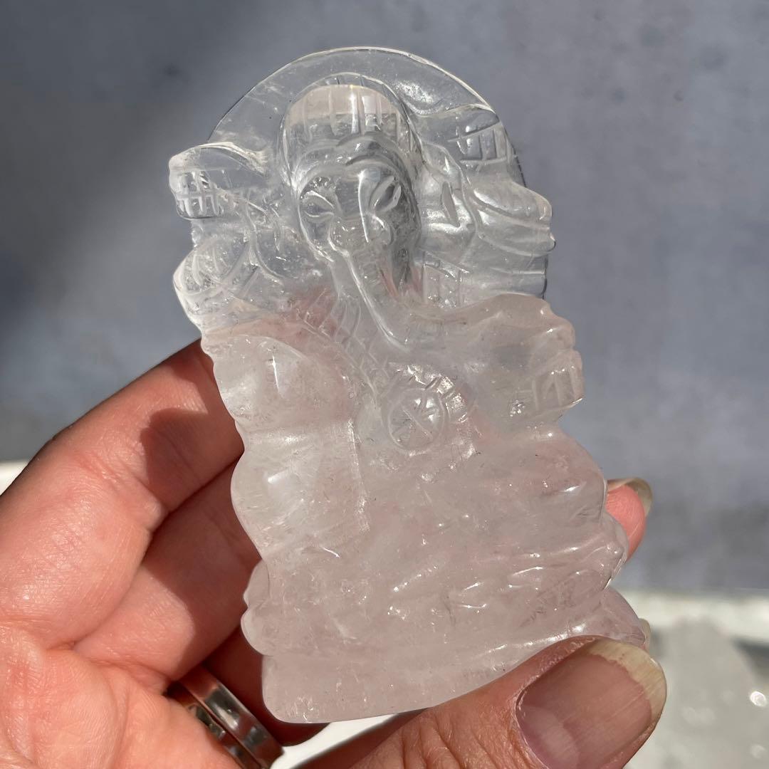 クリアクォーツ ガネーシャ 水晶