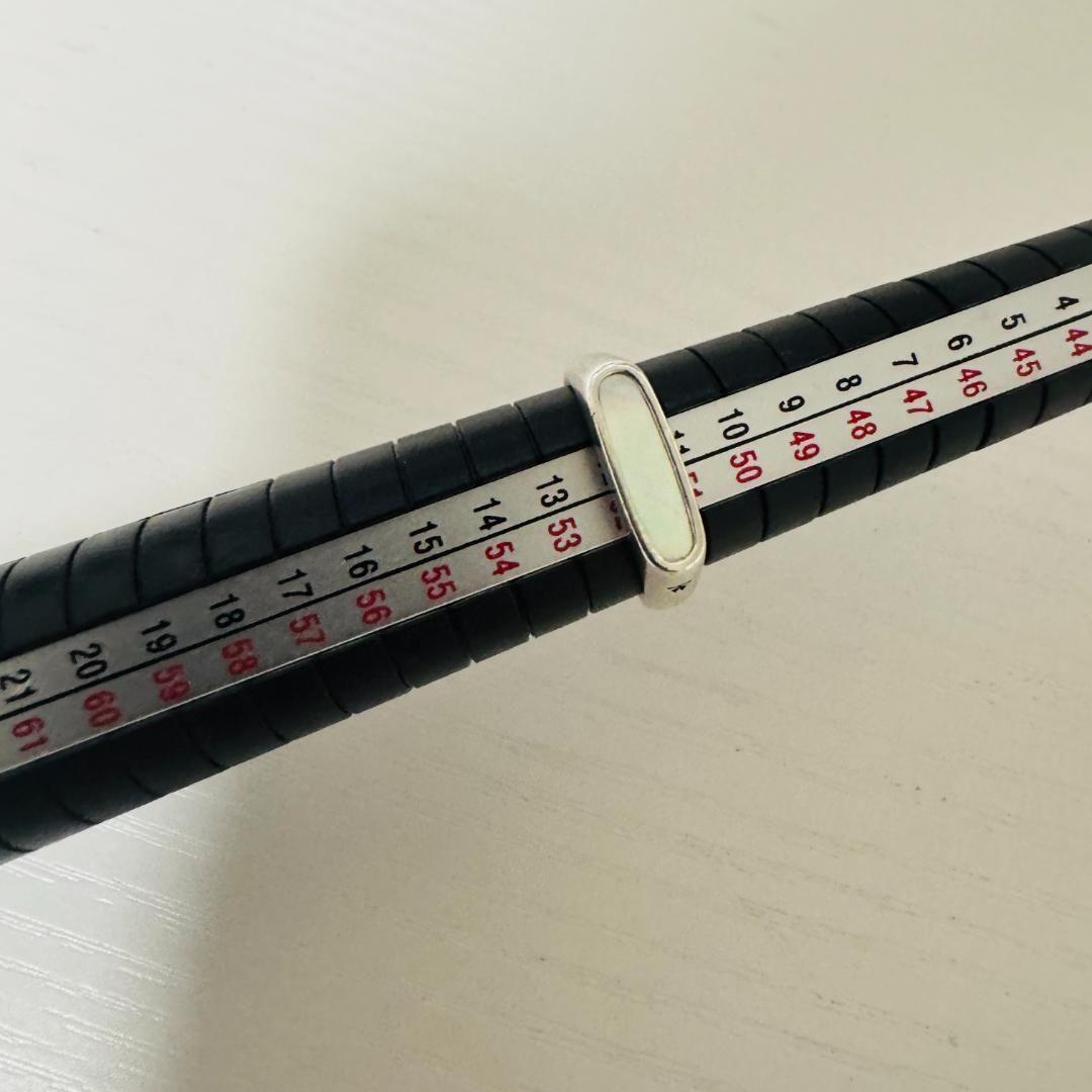 TOMWOOD トムウッド　マリオリング　マザーオブパール　12号　指輪