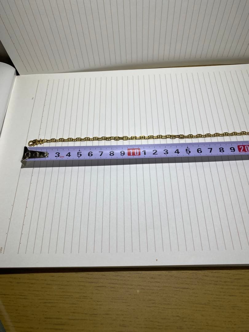 アクセサリー TOM WOOD Anker chain gold No.005