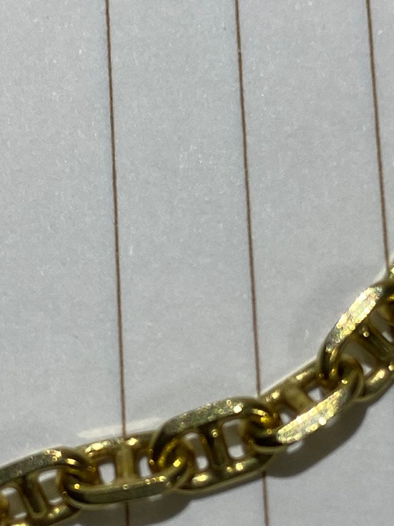 アクセサリー TOM WOOD Anker chain gold No.005