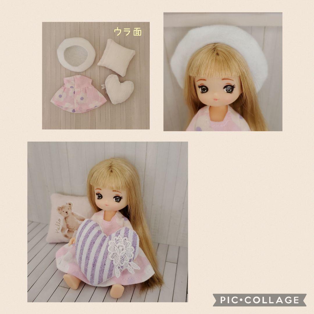 ミキちゃんマキちゃん 服&小物 4点セット ハンドメイド 　070