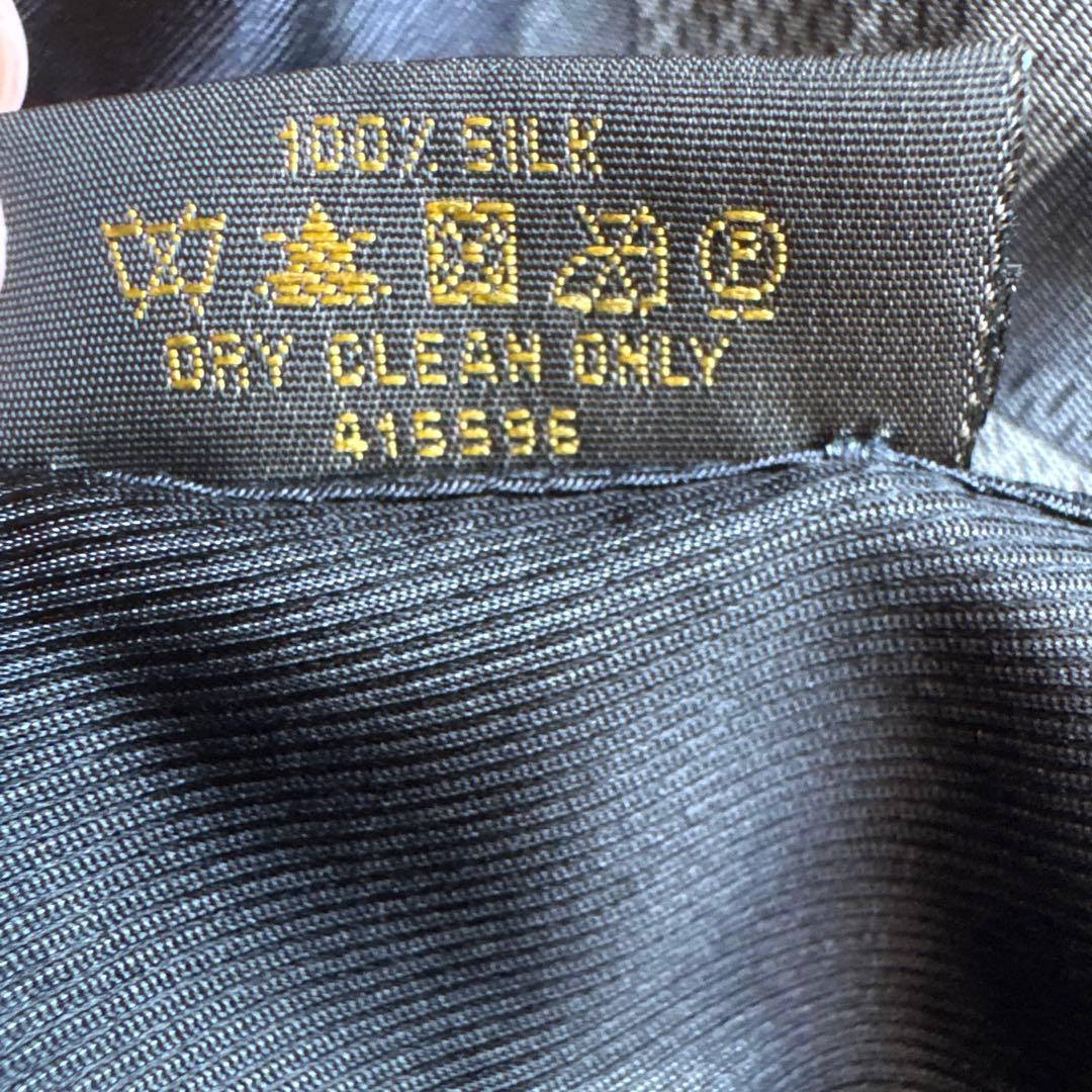 ルイヴィトン　ヴィトン　シルク100% ストール　メンズ